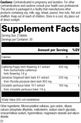Nervagesic, Rev 01 Supplement Facts